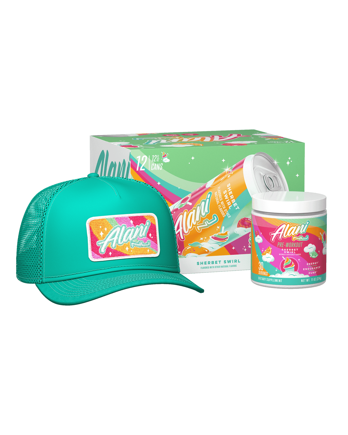 SHERBET SWIRL MERCH BUNDLE