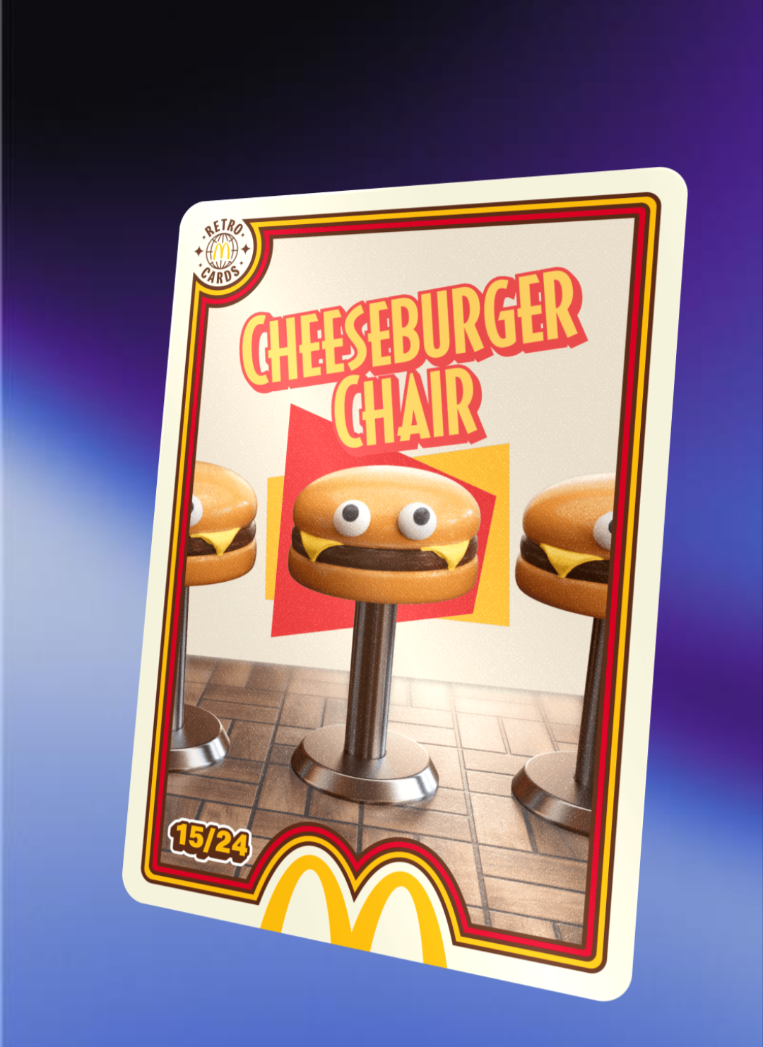CHEESEBURGER CHAIR