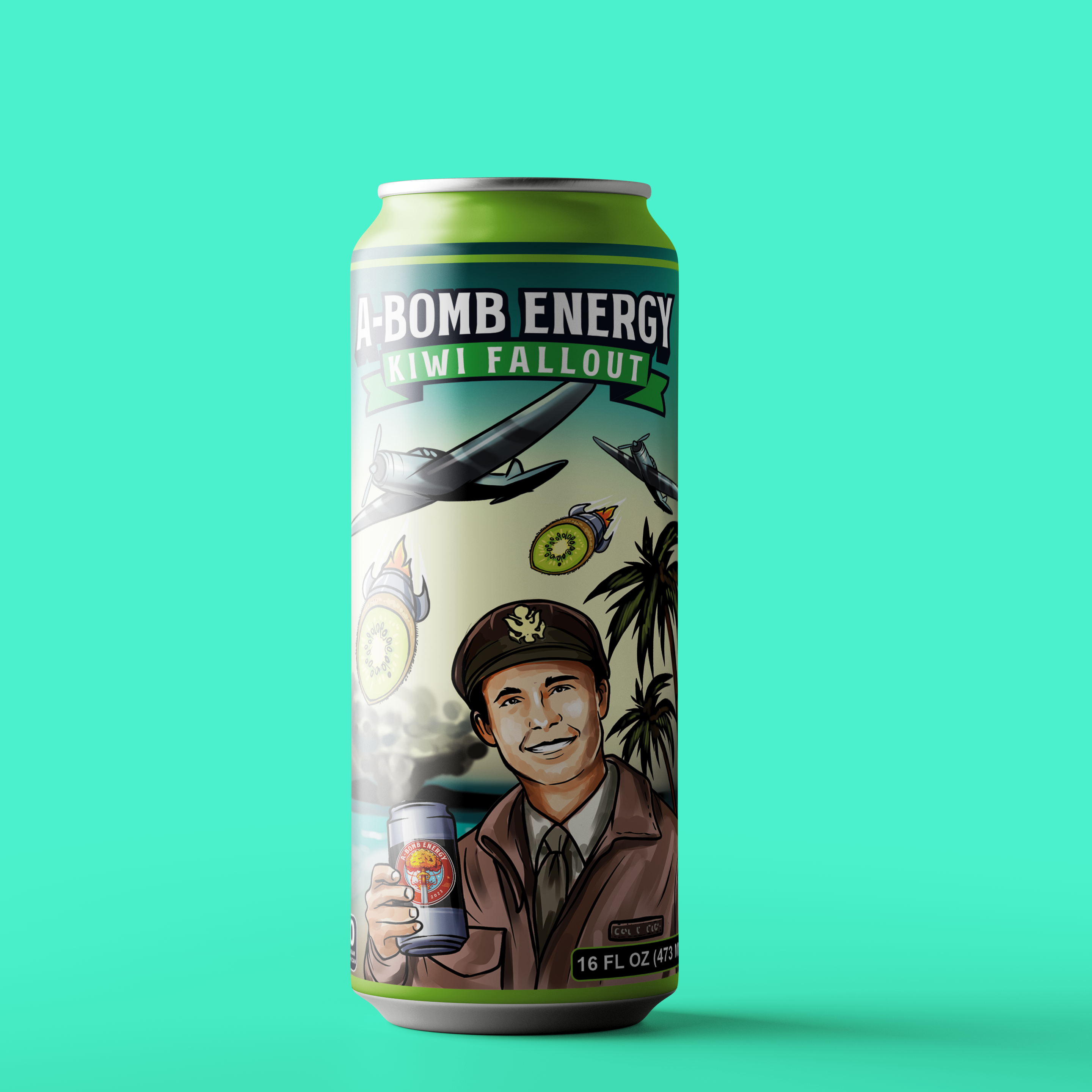 Energy Drink- Kiwi Fallout 12ct
