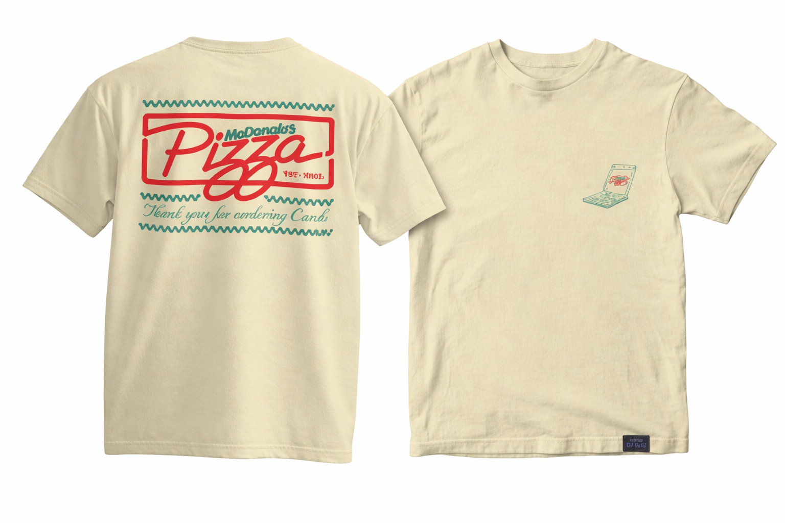 MCDONALD'S PIZZA T-SHIRT