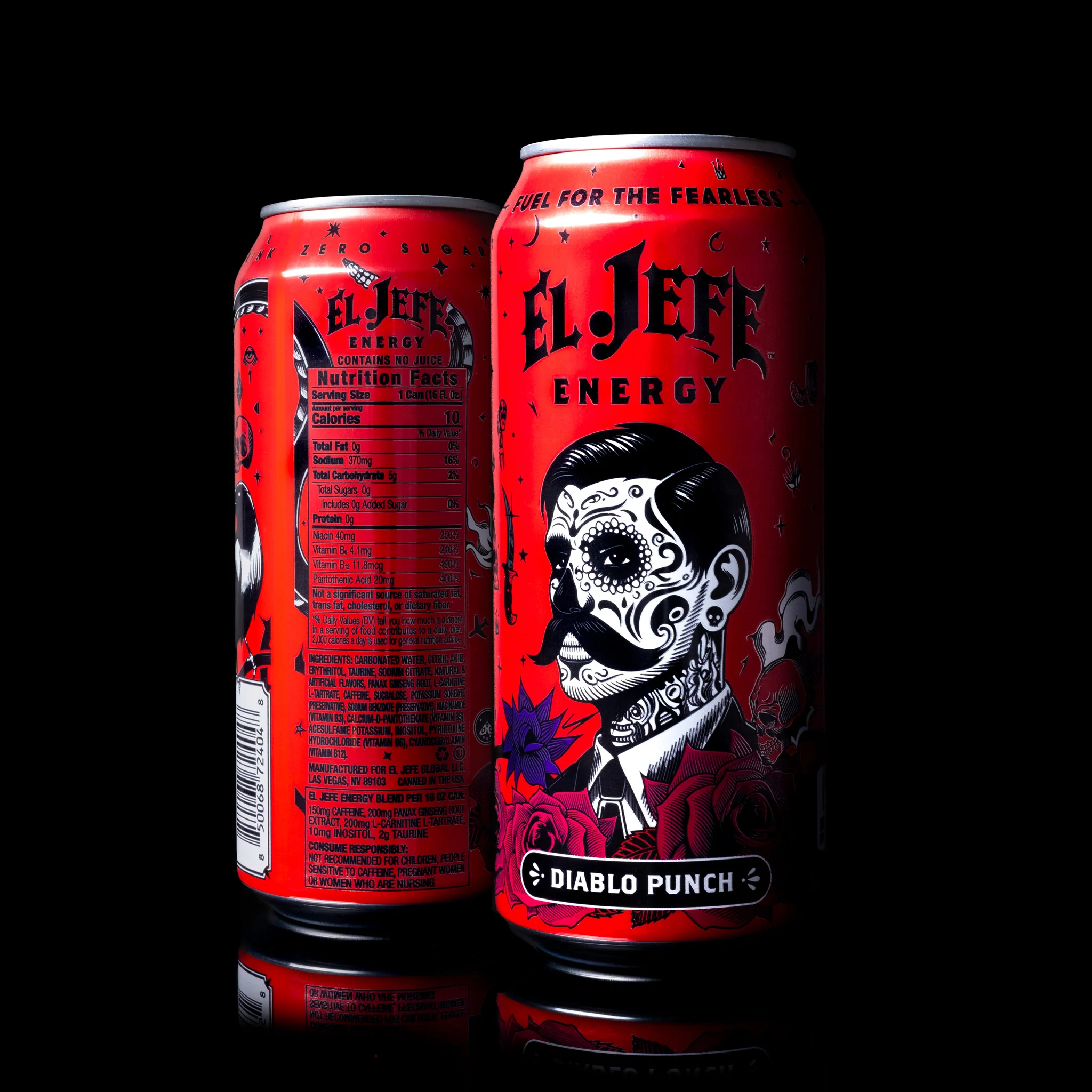 EL JEFE DIABLO PUNCH ENERGY DRINK