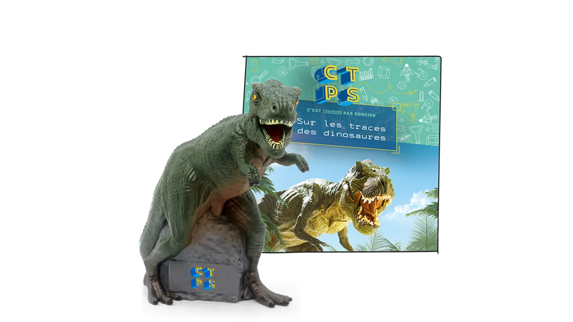 Figurine Tonie - C'Est Toujours Pas Sorcier - Sur Les Traces Des Dinosaures Tonies