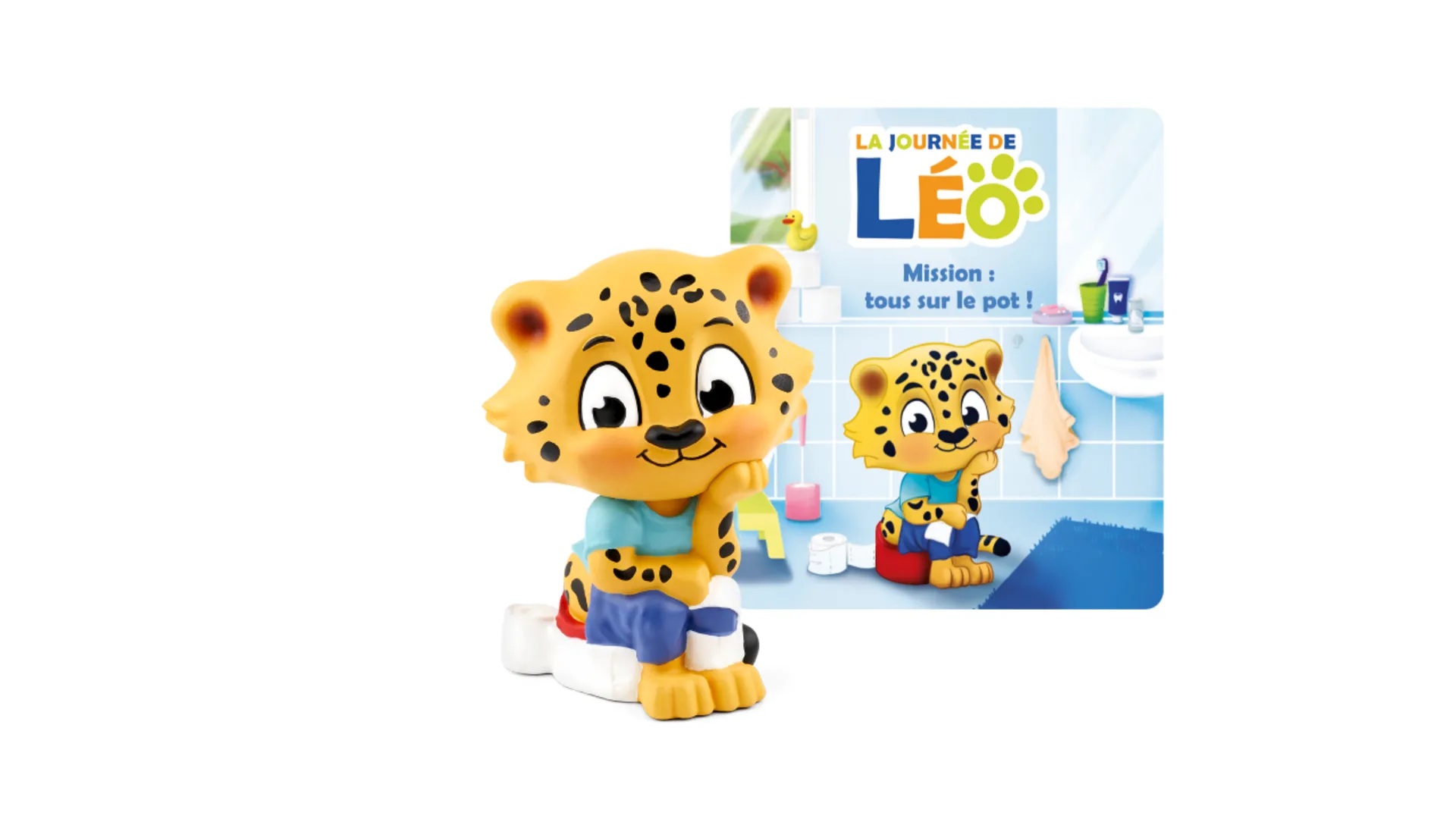 Figurine Tonie - La Journée De Léo - Mission : Tous Sur Le Pot ! Tonies