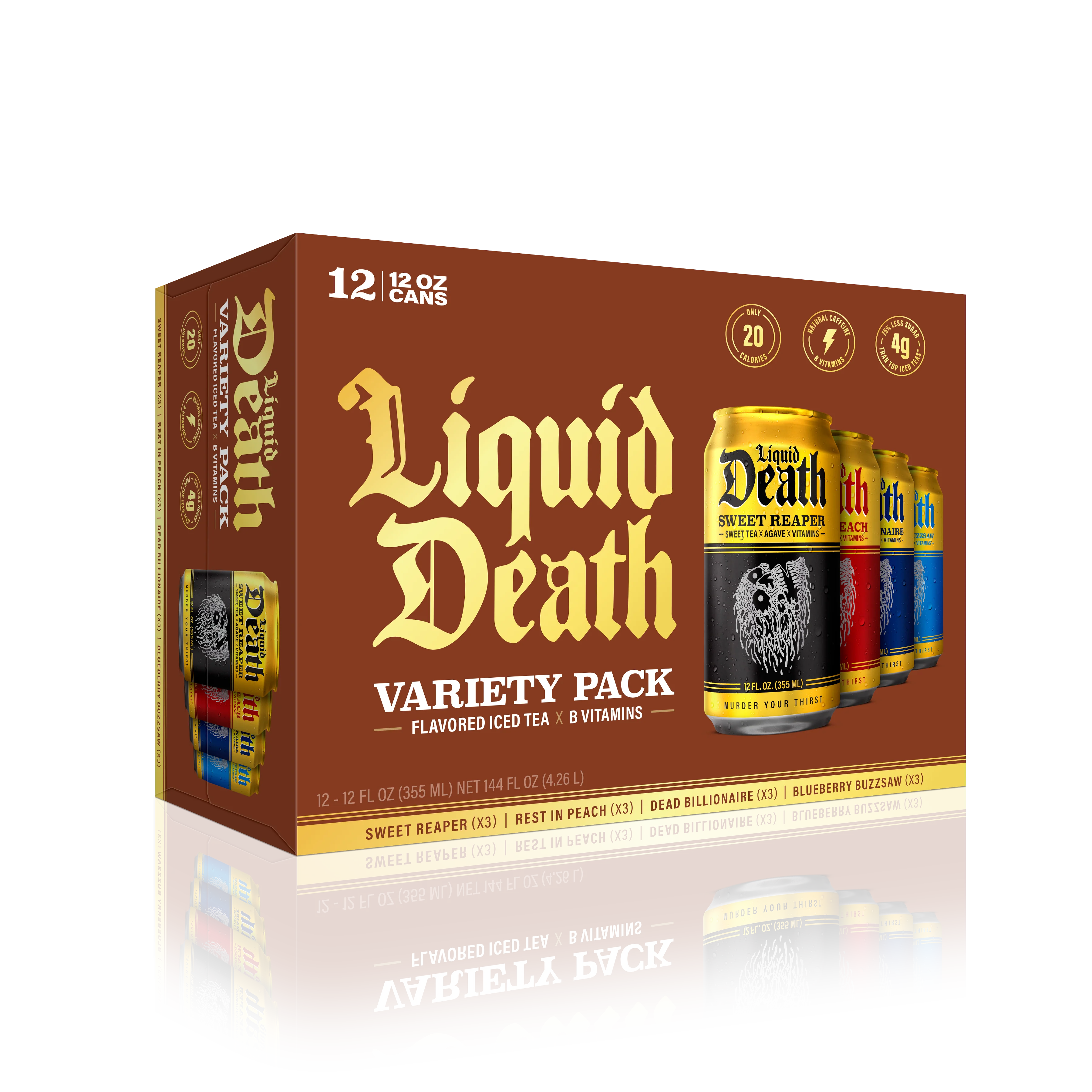 Iced Tea Variety Pack 12oz (12-Pack)