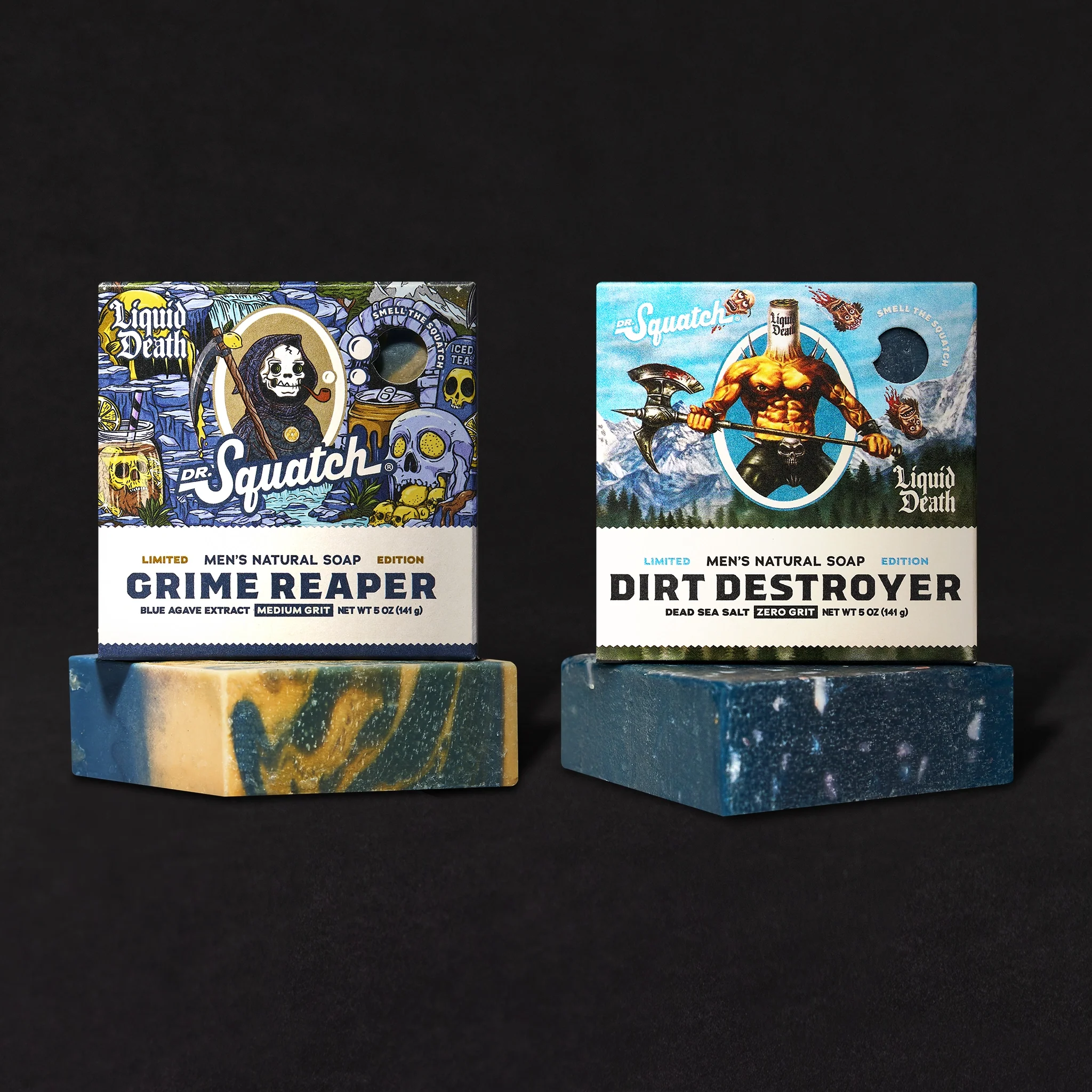 Liquid Death x Dr. Squatch Soap Bundle