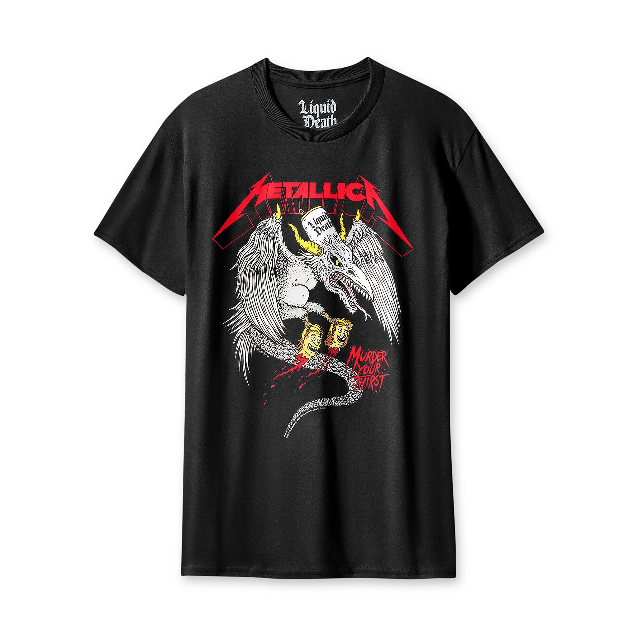 Liquid Death x Metallica Tour Tee