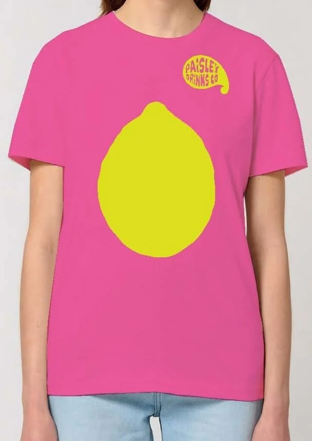 Paisley Drinks Co Unisex Raspberry Lemonade T-Shirt