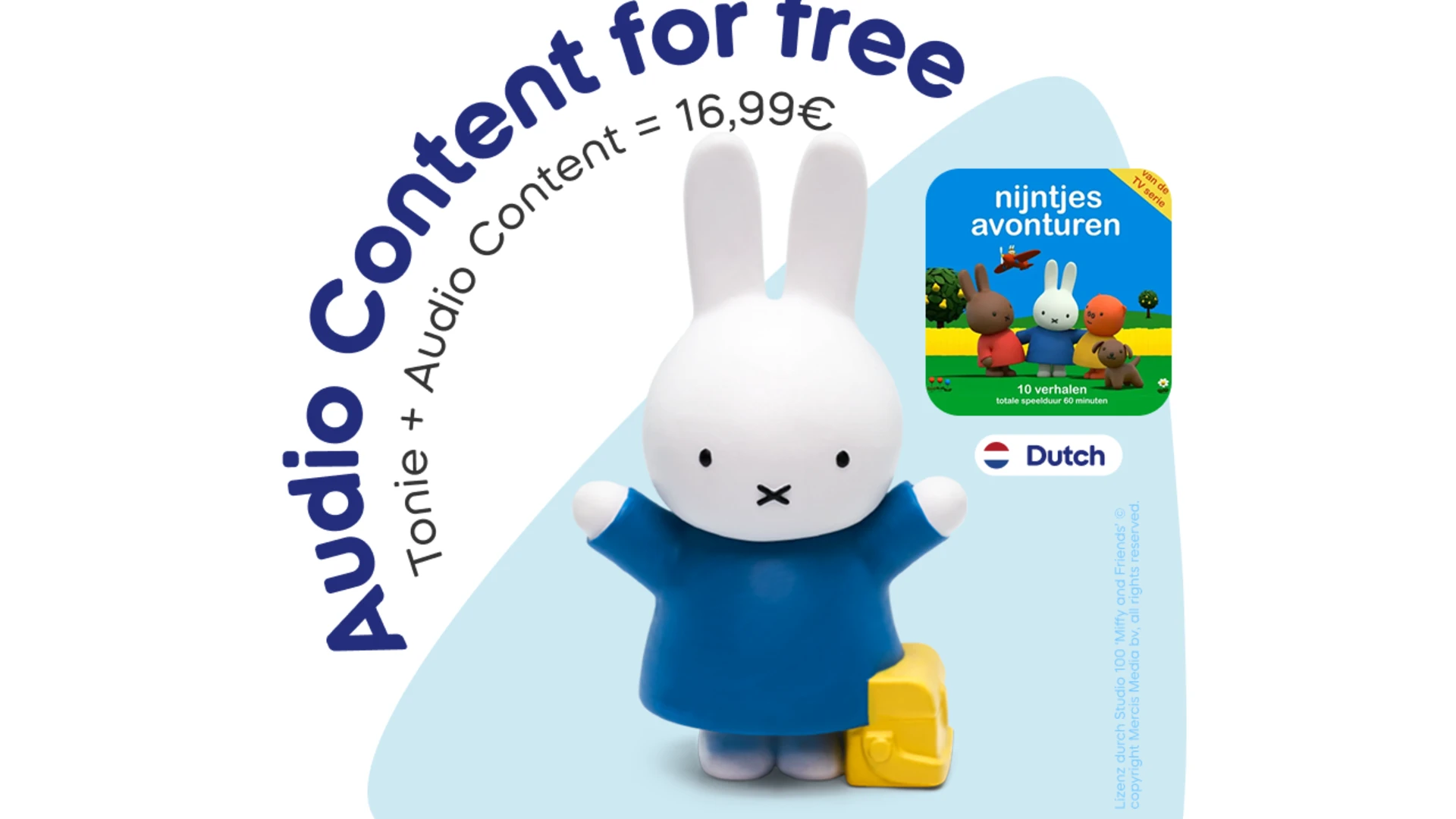Bundle - Miffy speaks Dutch!