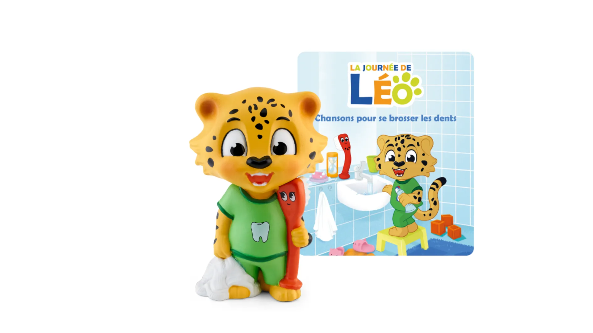 Figurine Tonie - La Journée De Léo - Chansons Pour Se Brosser Les Dents