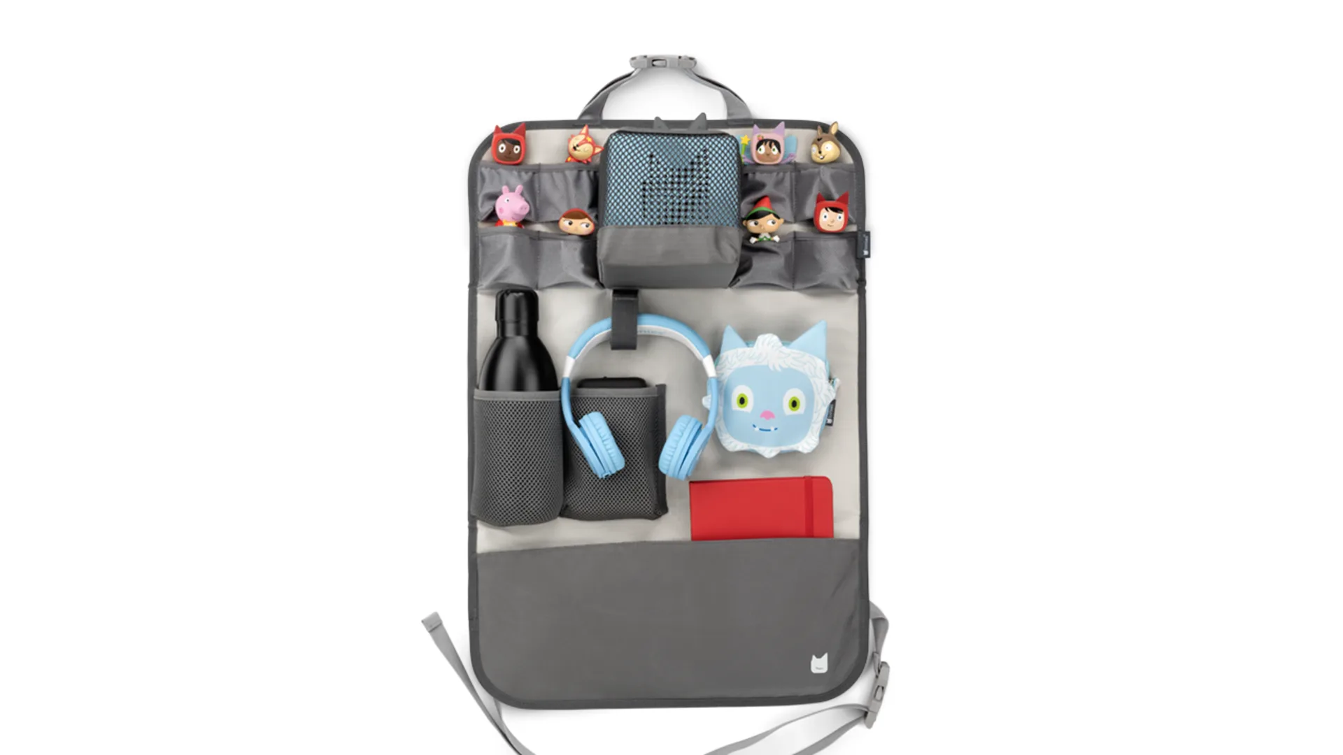 Auto-Organizer mit Mini-Tasche Yeti in Anthrazit