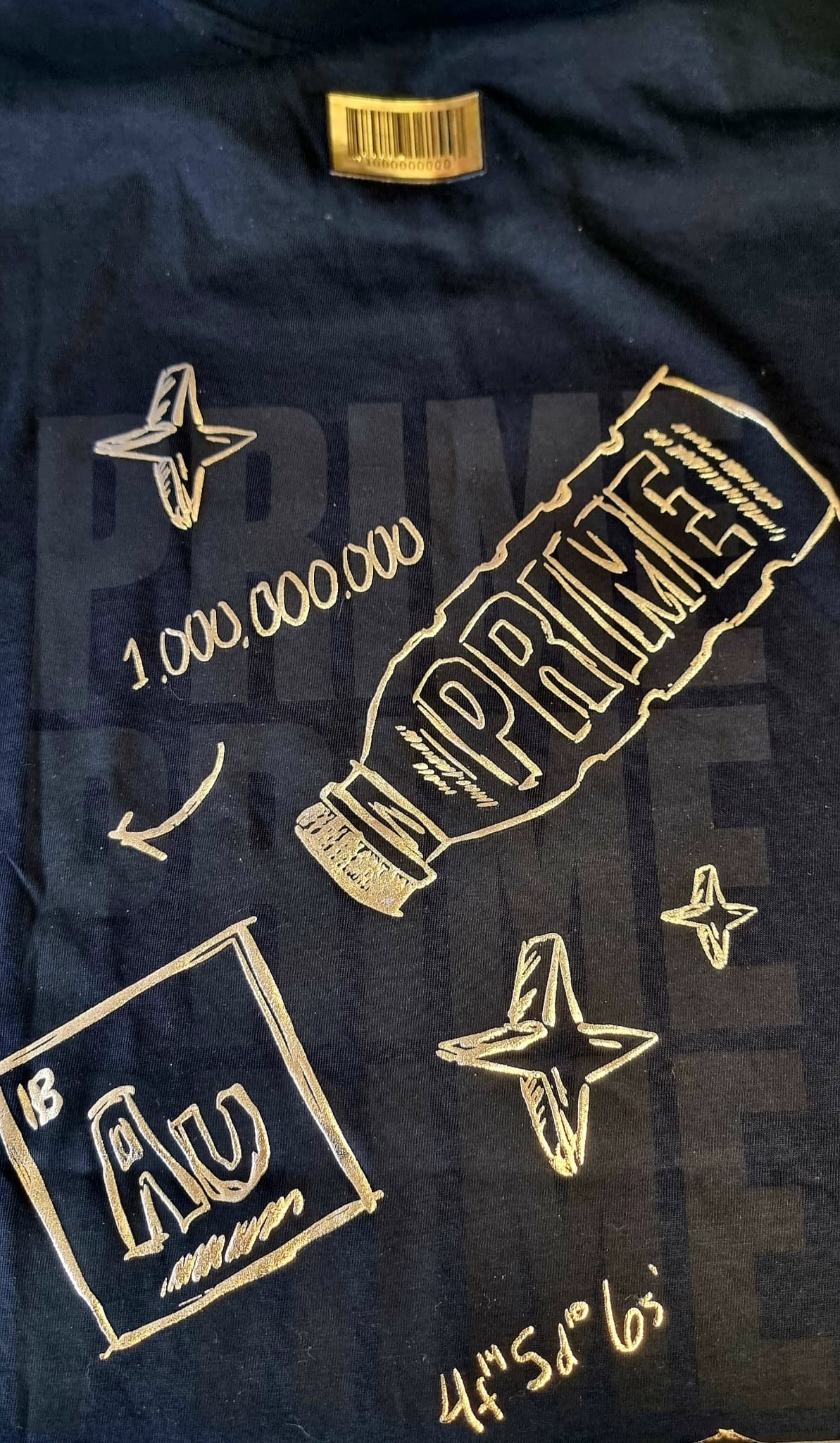 GOLD PROMOTIONAL T-SHIRT