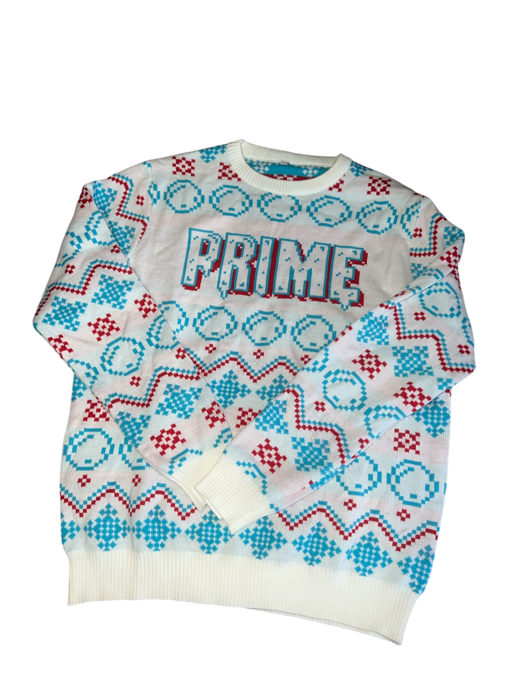 SNOWBALL SLUSHY SWEATER (WHITE)